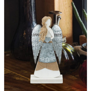 Country Angel Decor 9" - Heart - Conrad's Gourmet Gifts - product image